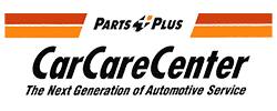 Care Care Center Parts + Plus Logo with HiTech Automotive of Brandon