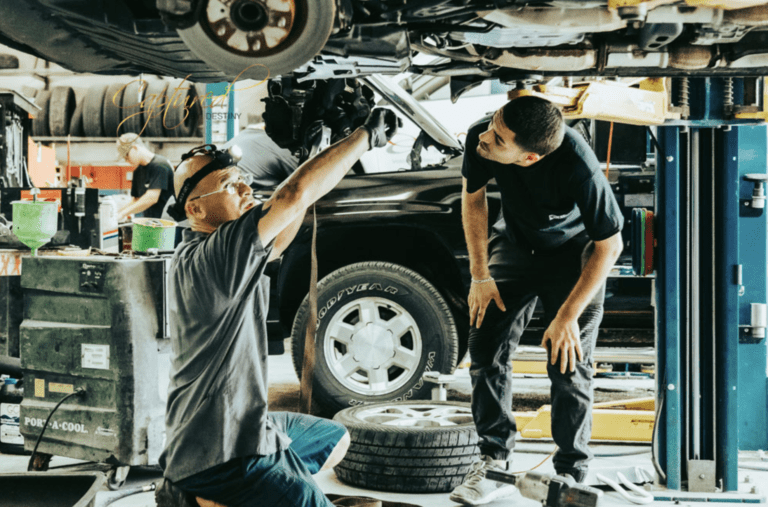 HiTech Automotive of Brandon Mechanic repairing customers vehicle